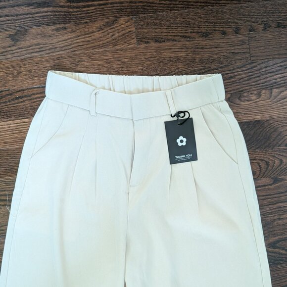 Daisy Grace Elegant Pleated Wide-leg Slacks - Picture 8 of 8